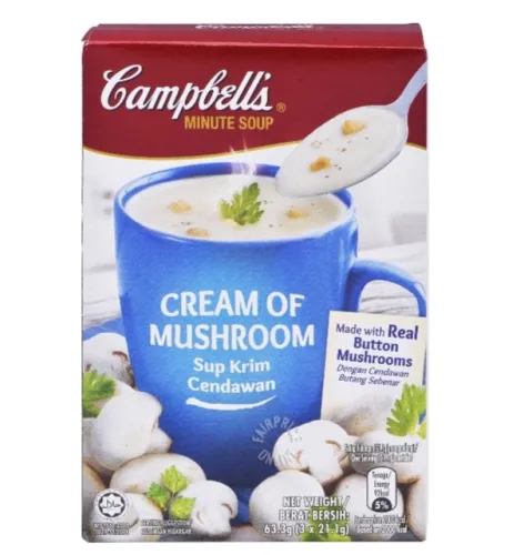 Campbells Cream of Mushroom 3 x 21.1g