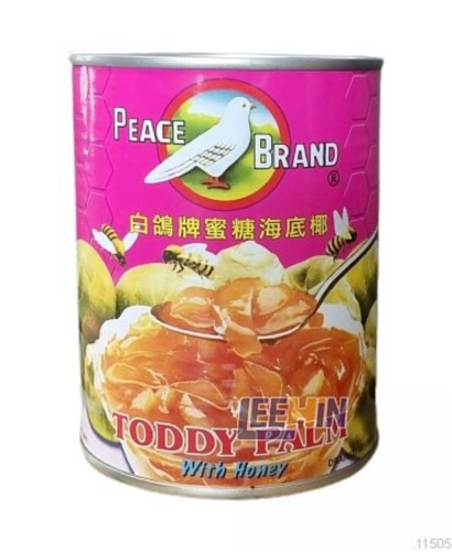 Kelapa Laut Peace Brand (Honey) K 565gm 白鸽牌蜜糖海底椰  Toddy Palm In Honey  [11504 11505]