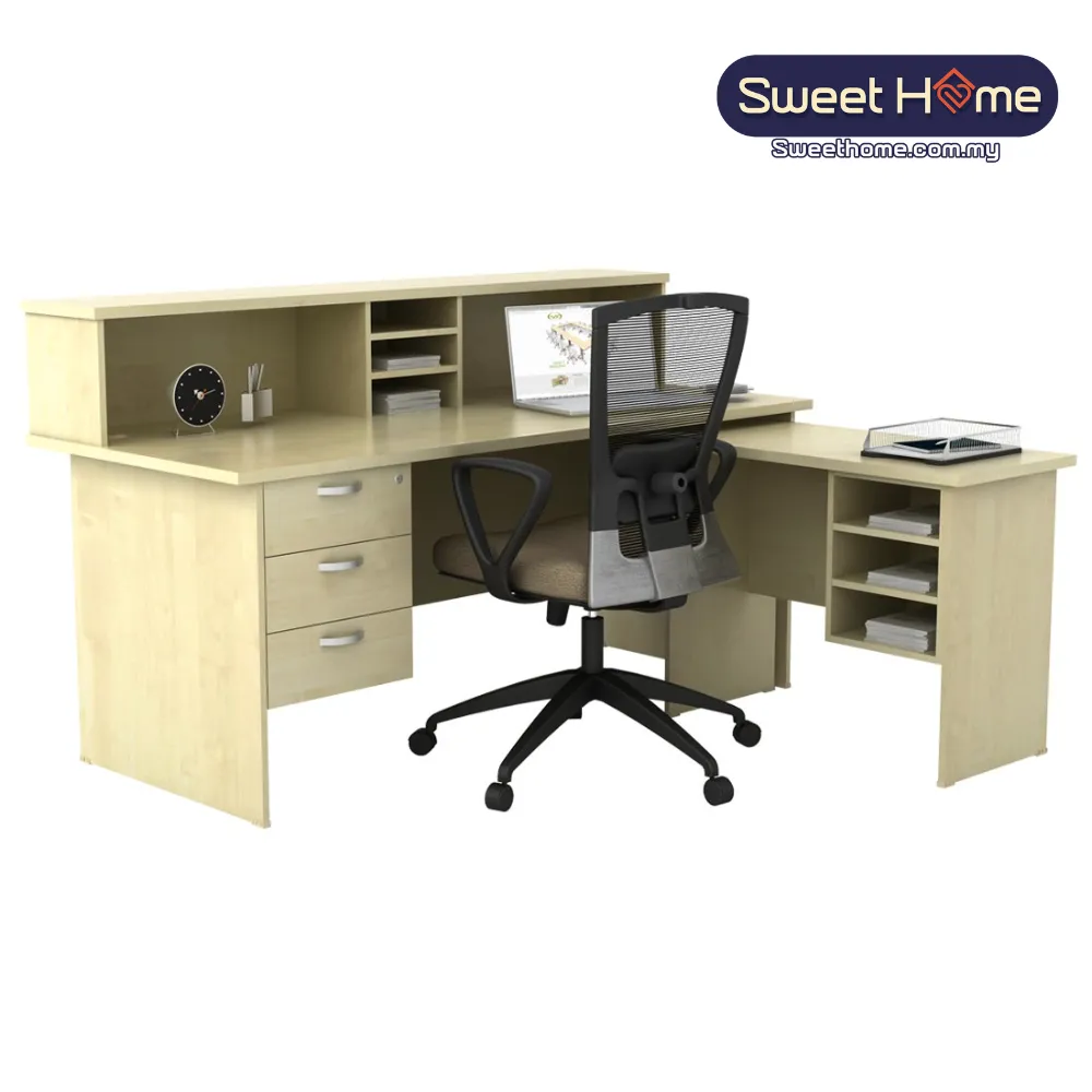 Reception Counter Table Classical Design | Office Table Penang Malaysia ...