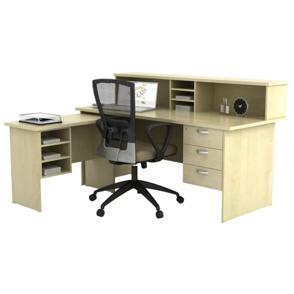 Reception Counter Table Classical Design | Office Table Penang Malaysia ...