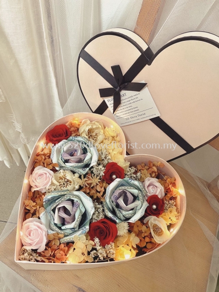  MONEY ROSES BOUQUET/Ǯ Kuala Lumpur (KL), Malaysia, Selangor, Cheras Supplier, Suppliers, Supply, Supplies | 520 D Love Florist