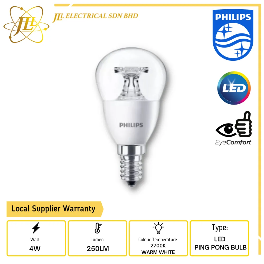 Philips Hue Bulbs E14 (LED P45) 5,7W 2700K White