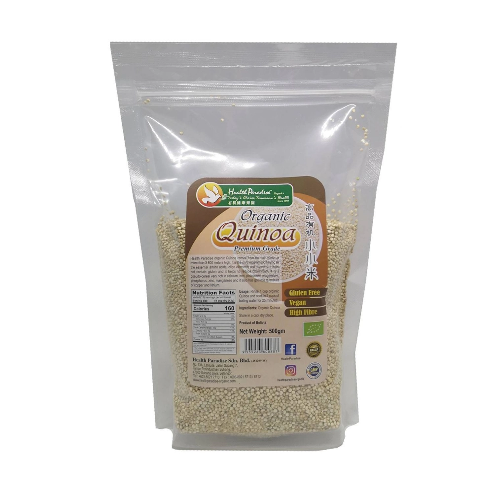 ORGANIC QUINOA 500G