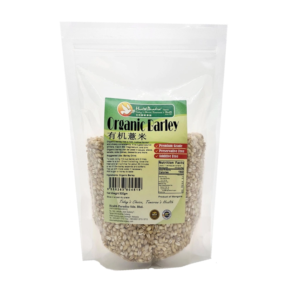 PARADISE ORGANIC BARLEY 500G