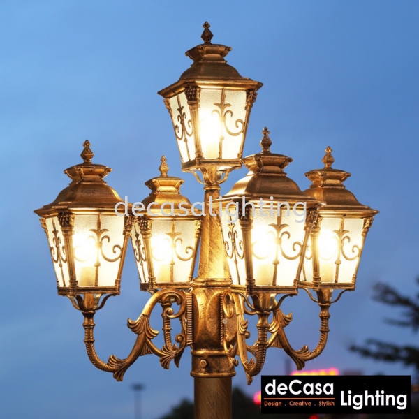 Outdoor 5 Head Pole Light / Garden Pole Lamp Outdoor Garden Pole Light OUTDOOR LIGHT Selangor, Kuala Lumpur (KL), Puchong, Malaysia Supplier, Suppliers, Supply, Supplies | Decasa Lighting Sdn Bhd