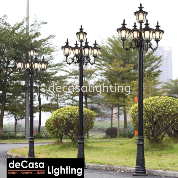 Garden Pole Lamp / Outdoor Pole Light Outdoor Garden Pole Light OUTDOOR LIGHT Selangor, Kuala Lumpur (KL), Puchong, Malaysia Supplier, Suppliers, Supply, Supplies | Decasa Lighting Sdn Bhd