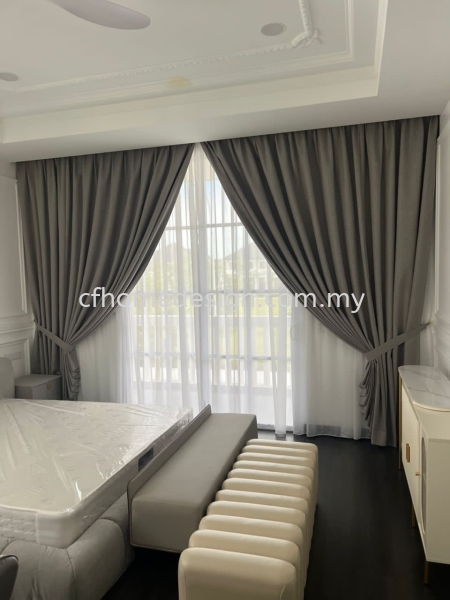 Nicely Curtains Eco Majestic Residence  CURTAINS Seremban, Negeri Sembilan, Malaysia Supplier, Suppliers, Supply, Supplies | CF Interior Home Design