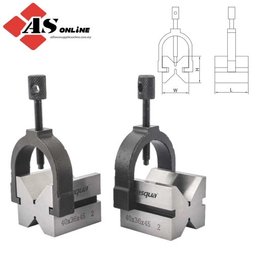 DASQUA V-Block & Clamp Set / Model: 8101-2010