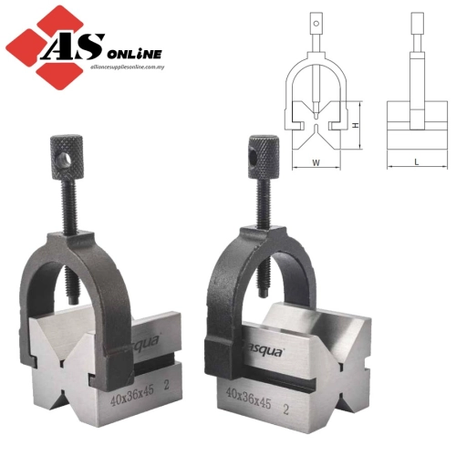 DASQUA V-Block & Clamp Set / Model: 8101-2015