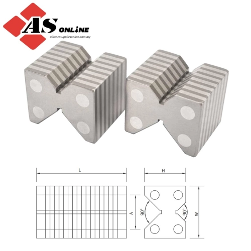 DASQUA Magnetic Induction V-Block / Model: 8561-2025