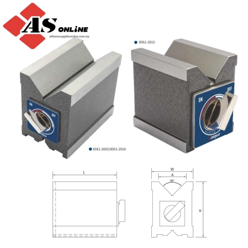 DASQUA Magnetic V-Block / Model: 8561-2005