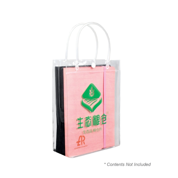 BM 137 Transparent Shopping Bag Other's Bag Bag Series Malaysia, Melaka, Selangor, Kuala Lumpur (KL), Johor Bahru (JB), Singapore Supplier, Manufacturer, Wholesaler, Supply | ALLAN D'LIOUS MARKETING (MALAYSIA) SDN. BHD. 