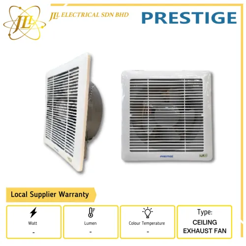 PRESTIGE CEILING VENTILATOR EXHAUST FAN [8INCH/10INCH]