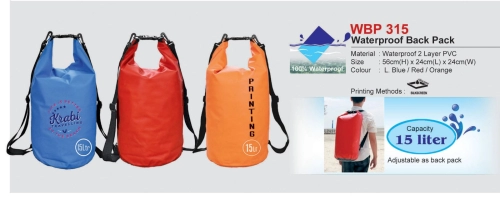 WBP315 Waterproof Back Pack (I)