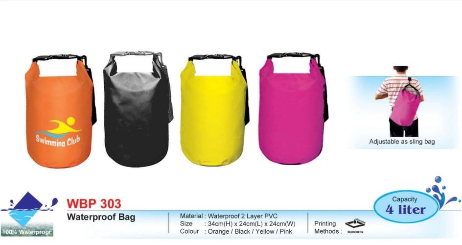 WBP303 (4L) Waterproof Bag (I) - MAL UNIFORM (M) SDN BHD