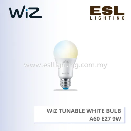 PHILIPS WiZ TUNABLE WHITE BULB A60 E27 9W 929002411417