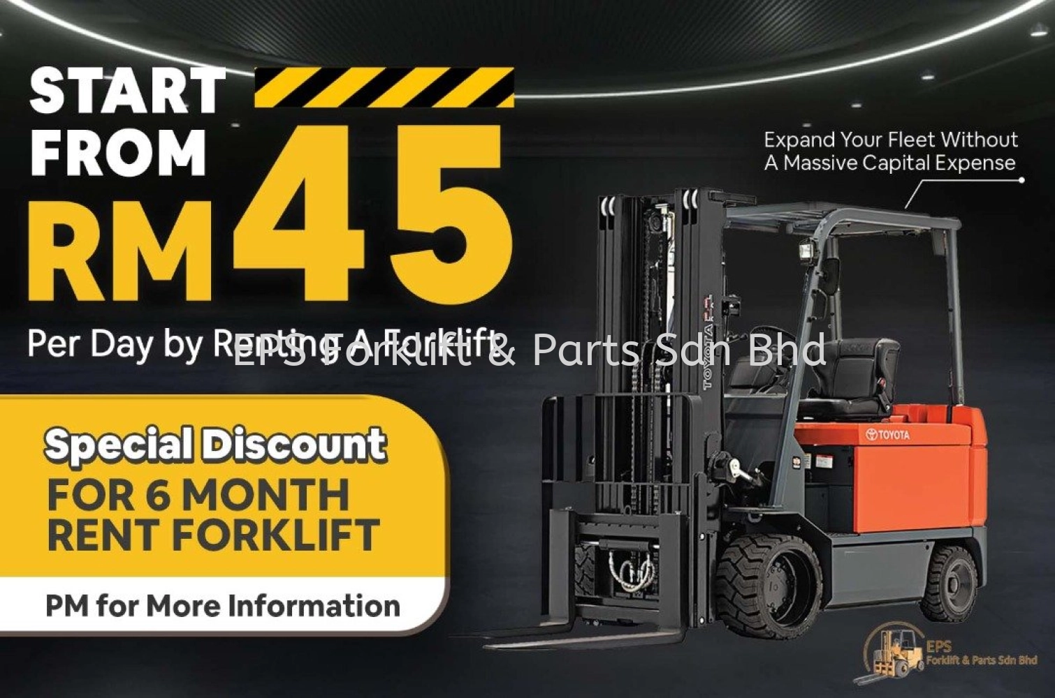 Rent A Forklift Today !