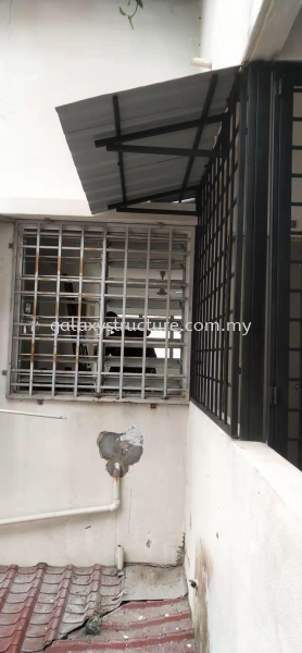 To Modify Old Door Grille & Windows Grille Paint And New Bajet Awning Metal Deck - Jenjarom  Grill Door Selangor, Malaysia, Kuala Lumpur (KL), Shah Alam Supplier, Suppliers, Supply, Supplies | GALAXY STRUCTURE & ENGINEERING SDN BHD