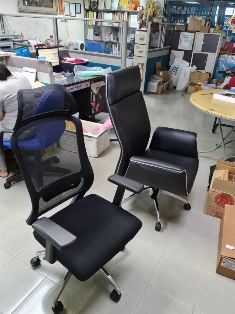 Leather Ergonomic Office Director Chair | Office Chair Penang