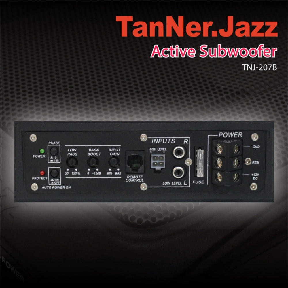 TanNer.Jazz 10" Active Subwoofer - TNJ-207B