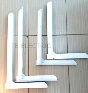 1 HP / 2 HP AIR COND BRACKET ( 1 SET = 2 PCS) KAKI AIR CON METAL
