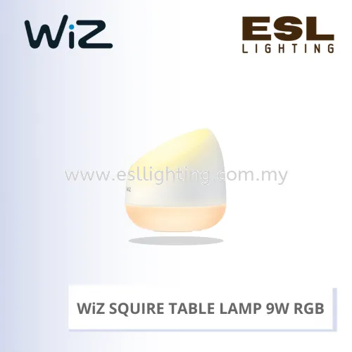 PHILIPS WiZ SQUIRE TABLE LAMP 9W RGB 929002690416