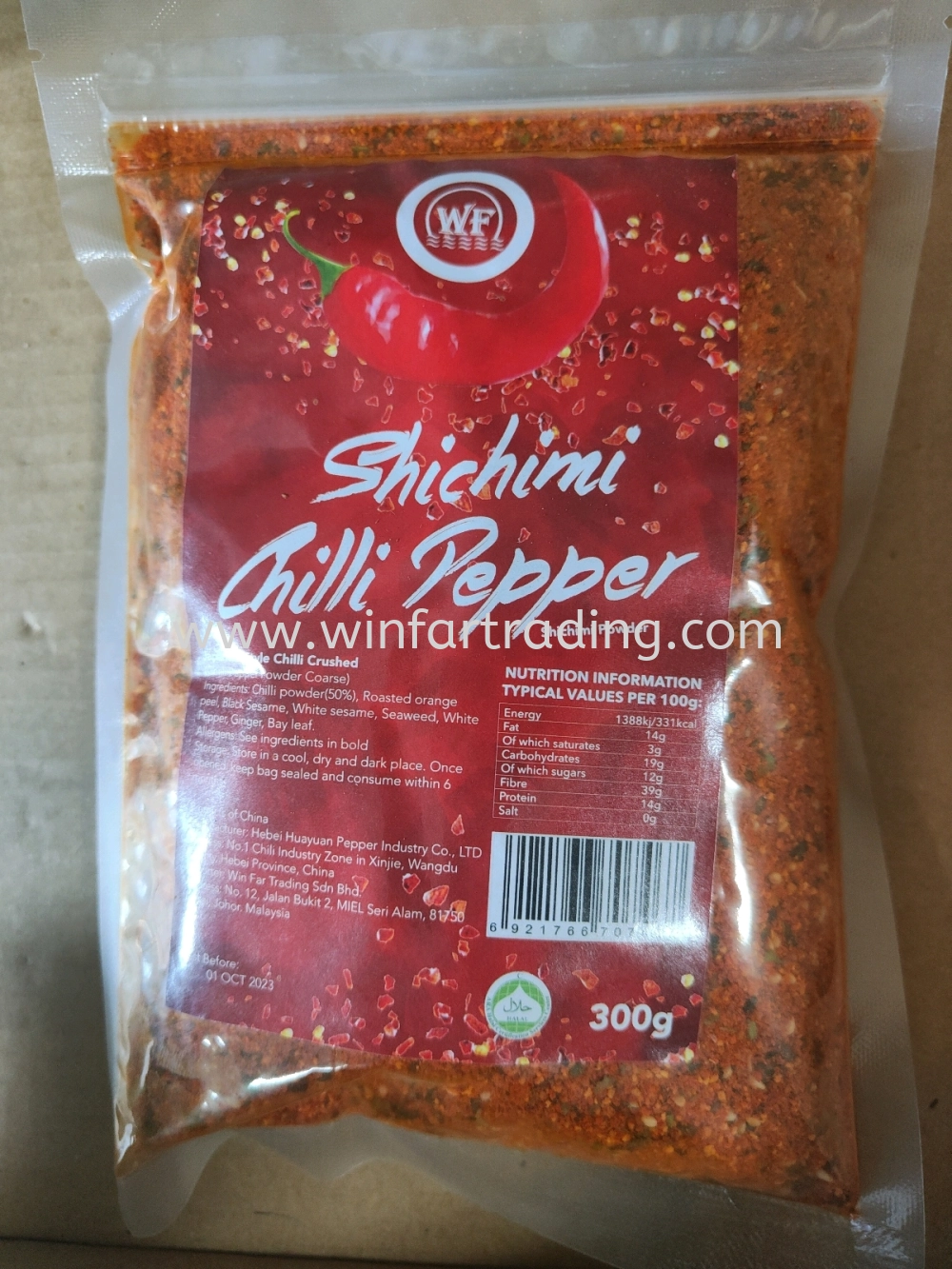 WF SHICHIMI TONGARASHI POWDER HALAL 300G 