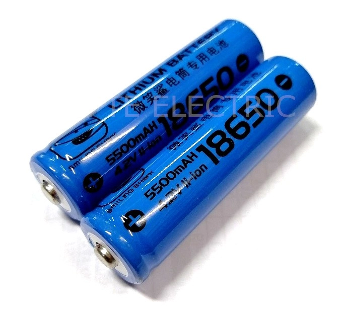 2PCS) RECHARGEABLE BATTERY 18650 4.2V 5500mAH TORCHLIGHT WORKING LAMP USE  LITHIUM BATTERY Johor Bahru (JB), Malaysia Supplier, Dealer, Provider |  T.E. Electric Sdn Bhd