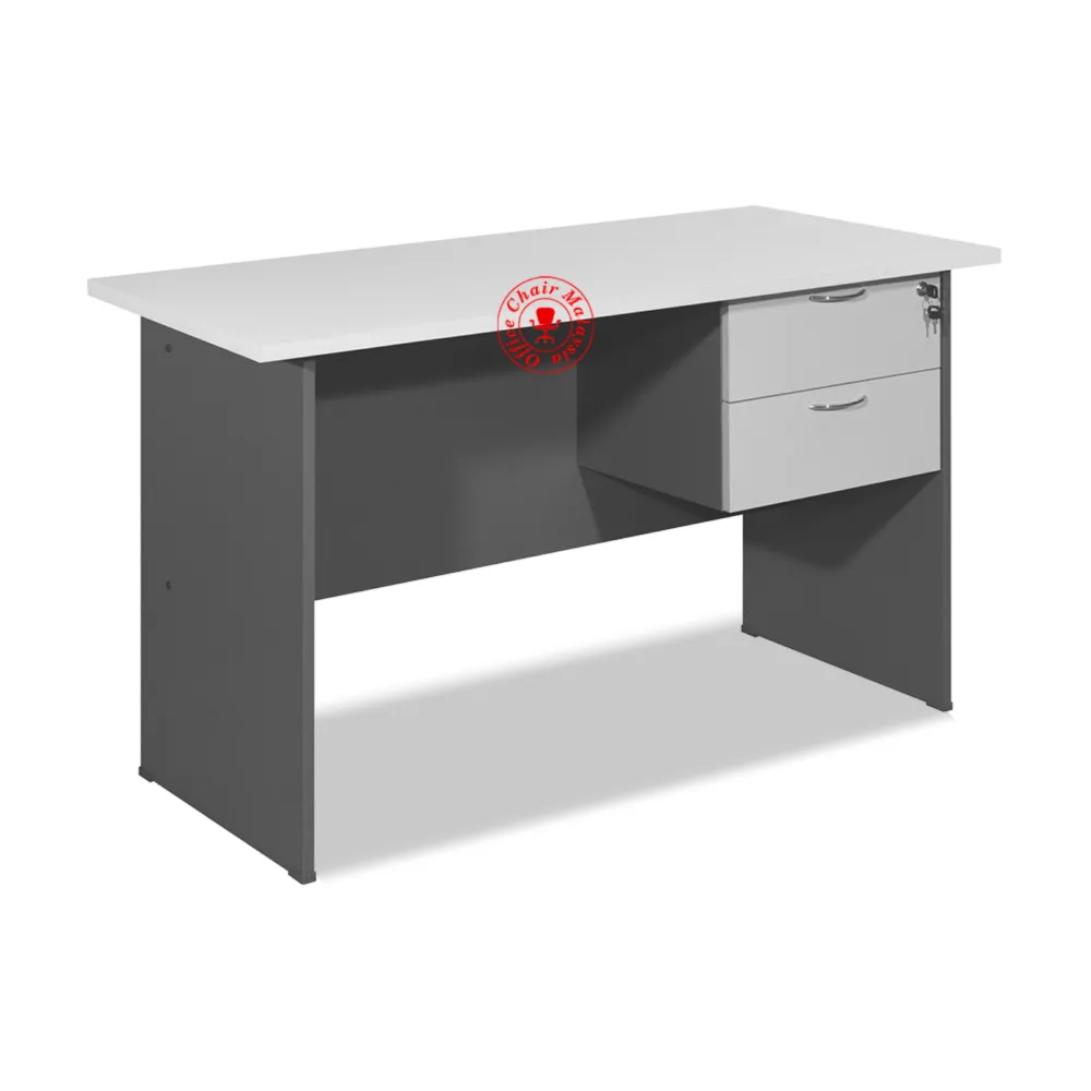 Writing Desk c/w 2D drawer | Meja Pejabat Laci | Meja Office Laci|