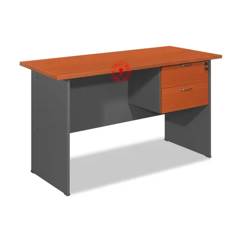 Writing Table 120cm x 60cm c/w 2D Drawer | Office Desk | Meja Pejabat