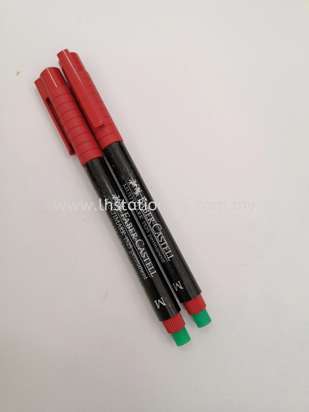 Faber Castell Multimark 1525 Permanent M Red