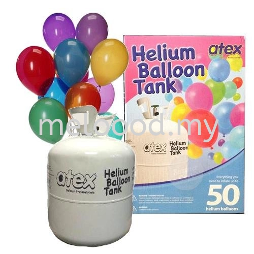 Helium Gas Balloon Tank - 50pcs Balloons Balloon Helium Gas Kuala Lumpur  (KL), Malaysia, Selangor, Kepong Supplier, Suppliers, Supply, Supplies
