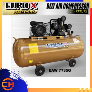 EUROX GOLD 8 BAR AIR COMPRESSOR 350L 10HP 870RPM [EAW7735G]