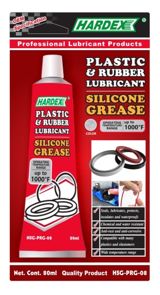 HARDEX PLASTIC & RUBBER SILICONE GREASE 80ml SILICONE GREASE GREASE PRODUCTS Pahang, Malaysia, Kuantan Manufacturer, Supplier, Distributor, Supply | Hardex Corporation Sdn Bhd