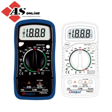 DASQUA Digital Multimeter / Model: 1030-2100