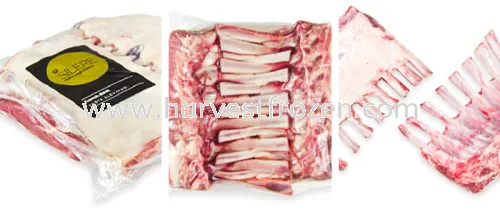 NZ LAMB FRENCHED RACK 1KG X 1PKT (FROZEN)