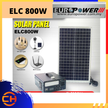 EUROPOWER SOLAR PANEL 300WH [ELC 800W]