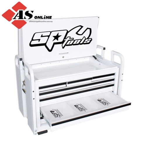 SP TOOLS Off Road Series Field Service Tool Box - 7 Drawer - White / Model: SP40321