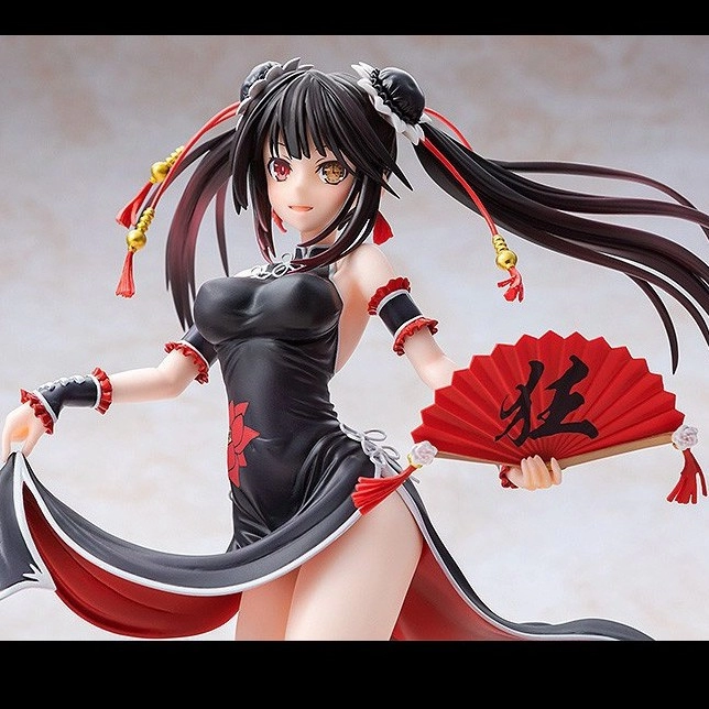 [Ready] Kurumi Tokisaki China Dress ver Figure Date A Live Figure Kurumi 约会大作战手办 旗袍时崎狂三 动漫二次元美少女国产 优质版机箱摆件