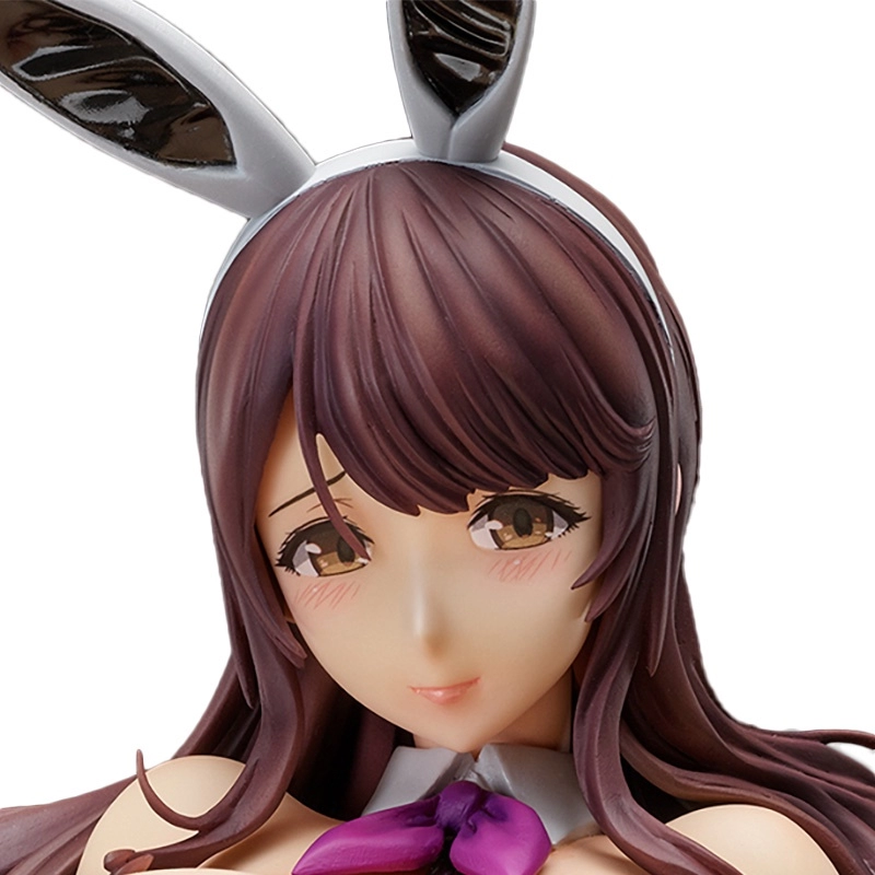 Bunnies Girl Anime Figure 三柿野日和 兔女郎 1/4 手办c性感美少女软体动漫国产模型二次元摆件