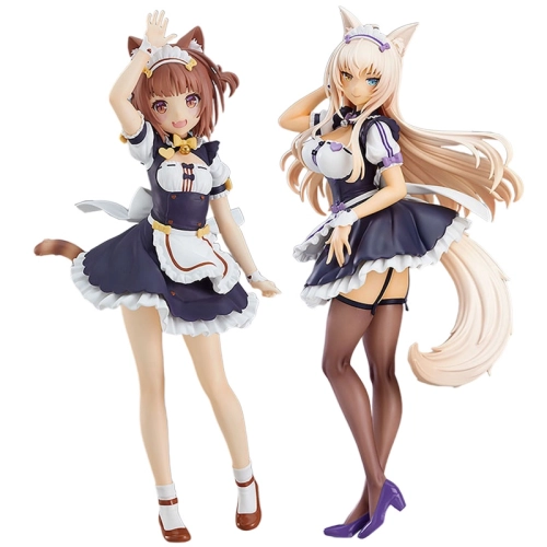 Nekopara Azuki Nekopara Coconut Figure Pops Up Anime Figure 猫娘乐园红豆椰子手办游戏巧克力香子兰动漫美少女二次元女仆摆件