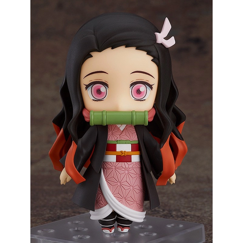 Nendoroid Kamado Nezuko Small QQ Figure Demon slayer 鬼灭之刃 1194 Q版祢豆子 Q版粘土可动换脸手办公仔模型