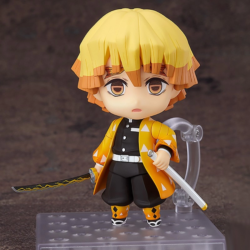 Nendoroid Zenitsu Agatsuma Demon Slayer: Kimetsu no Yaiba 鬼灭之刃 我妻善逸 1334 雷之呼吸 Q版粘土可动换脸手办公仔模型