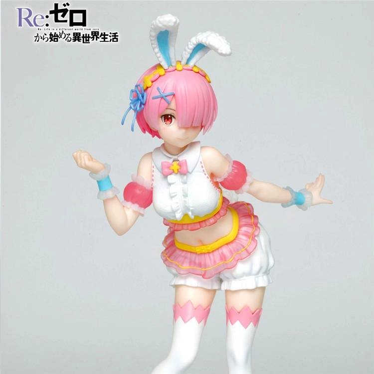 Taito Ram Bunny Happy Easter Ver. Re:Zero Precious Prize Figure Model 现货 Taito 拉姆 复活节 复活蛋 景品 手办 兔女郎 从零 正品 摆件