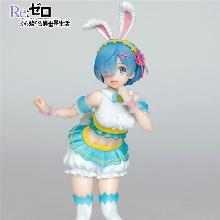 Taito Rem Bunny Happy Easter Ver. Re:Zero Precious Prize Figure Model 现货 Taito 雷姆 蕾姆 复活节 复活蛋 景品 手办 兔女郎 从零 正品 摆件