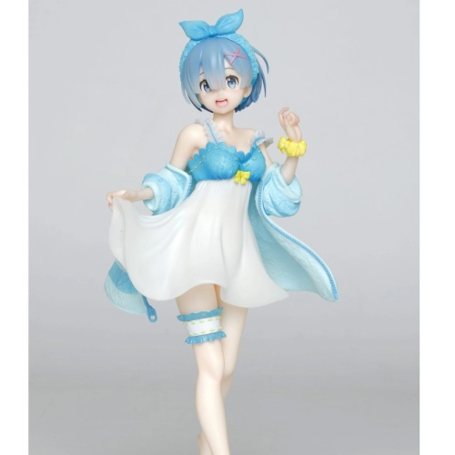 LIMITED Taito Rem Sleepwear Special Edition Figure Cute Sexy Rem Toys Re Zero Rem 现货 TAITO 从零 雷姆 蕾姆性感睡衣 景品 手办摆件