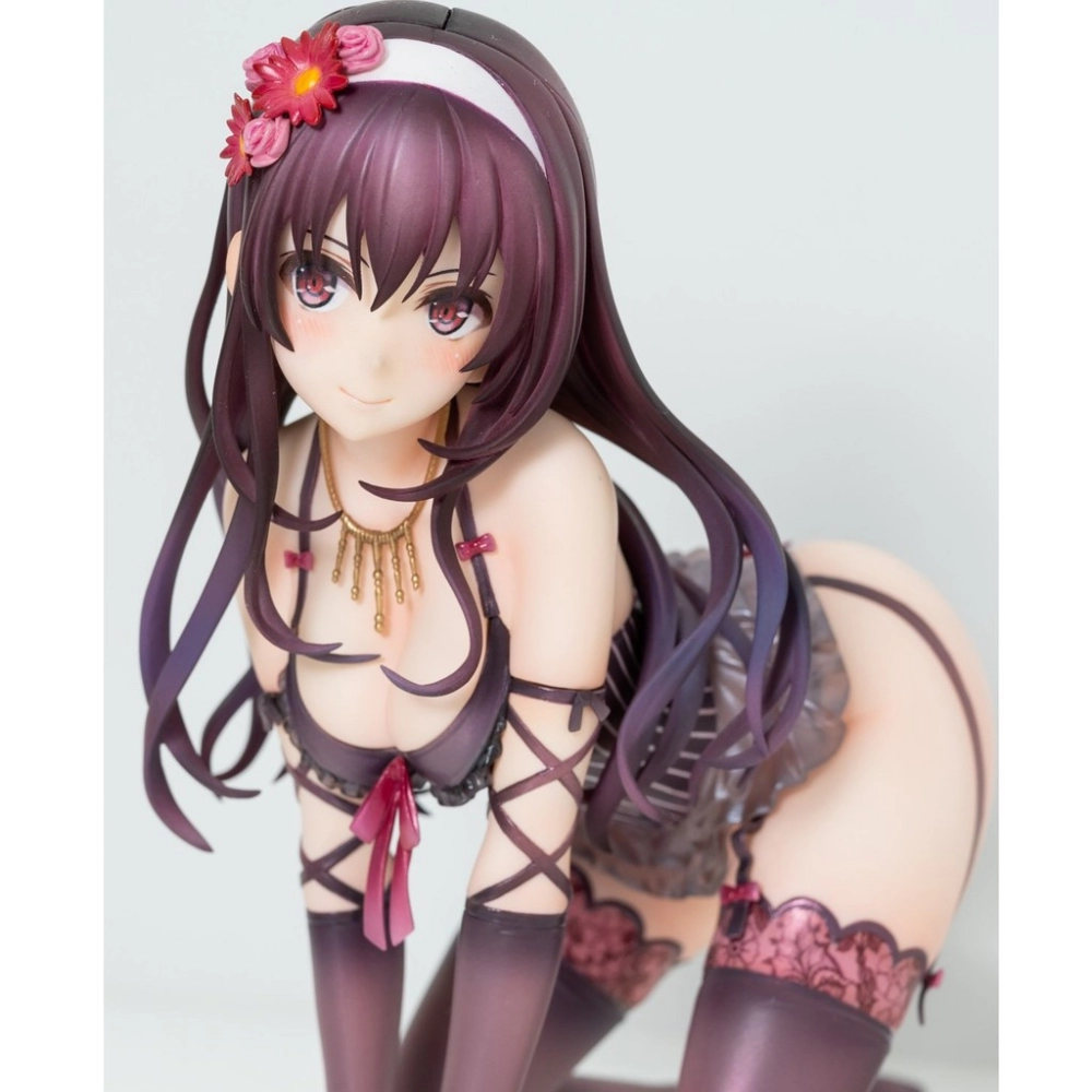 XINHAO Kasumigaoka Utaha - 1/7 - Lingerie ver. 路人女主 睡裙睡衣霞之丘诗羽 手办机箱桌面摆件 霞学姐 模型 xinhao厂