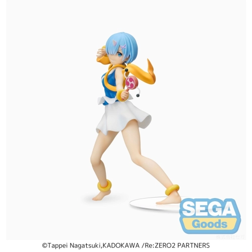 SEGA SPM REM Wind God Figure Rezero Starting Life in Another World 现货从零开始的异世界生活 手办 雷姆 雷神 手办 景品