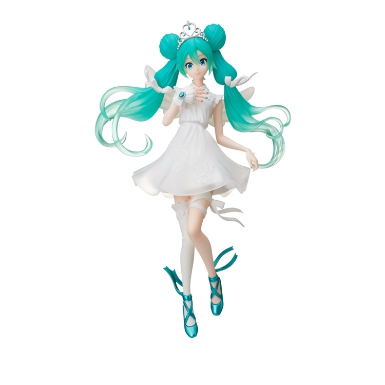 SEGA SPM 15th Anniversary Hatsune Miku Angel Ver Model Figure Decoration 正品现货世嘉 天使Ver 15周年初音未来景品手办模型