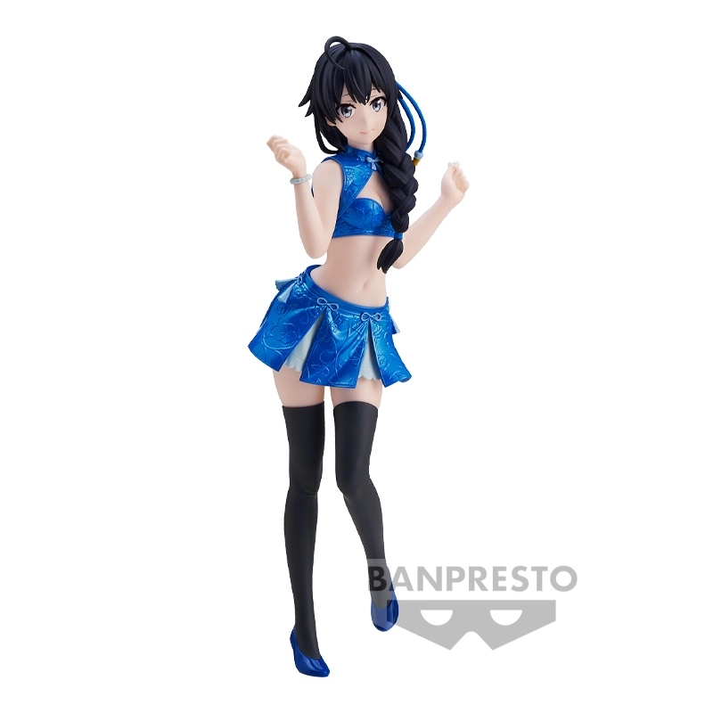 BANPRESTO MY TEEN ROMANTIC COMEDY SNAFU FIGURE: YUKINO YUKINOSHITA 眼镜厂 雪之下雪乃 雪乃模型景品手办 青春物语 旗袍